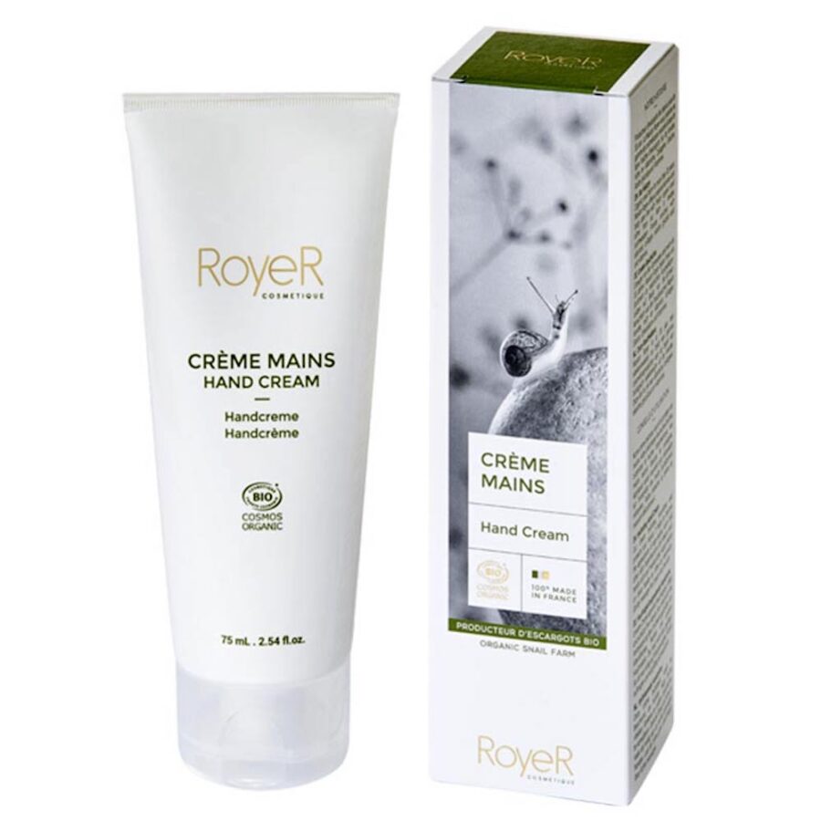 royer cosmetique snail slime hand cream